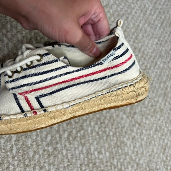 SOLUDOS Marine Stripe  Lace Sneakers 6 - Picture 7 of 11